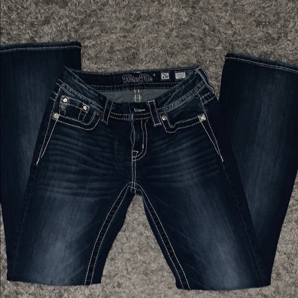 Miss Me Boot Cut Blue Jean